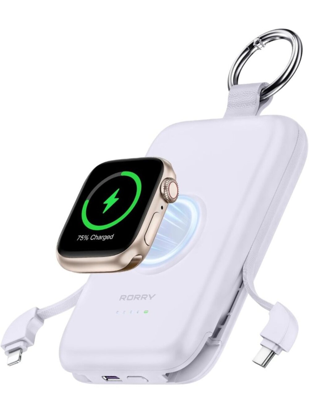 Portable Charger 10000mAh Power Bank, 20W Fast Charging, Compact & Lightweight